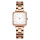 Chinese Wholesale Stainless Steel Band Vintage Ladies Watches Retro Square Shaped Watches For Women