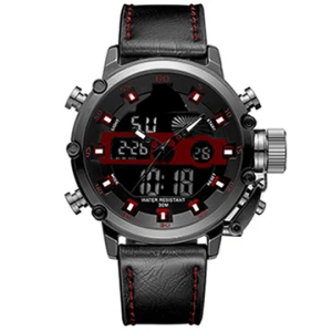 Luxury Brand Analog Digital 3ATM Water Resistant Sport Military Men Quartz Watches