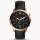 Luxury genuine leather retro fashion business men's watches