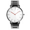stainless steel Japan movement men watch with interchangeable stainless steel band