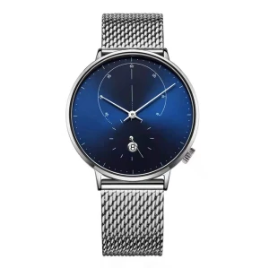 New design stainless steel watch personalized custom logo quartz watch