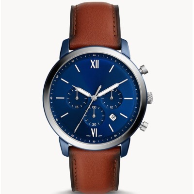 Luxury genuine leather retro fashion business men's watches