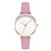 Fashion elegant watch new style simple colorful leather strap waterproof ladies watches
