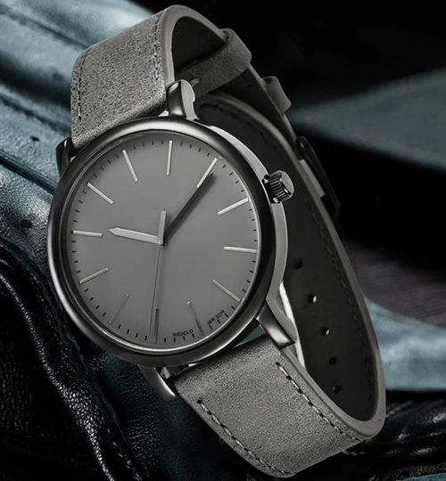 Super Luminous Wristwatch Stainless Steel Buckle Sapphire Glass Swiss movt Quartz Watch for men