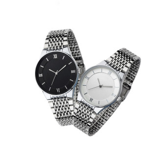 wrist watch man and woman couple watch jewelry mens watches quartz simple luxury wristwatches strap stainless steel