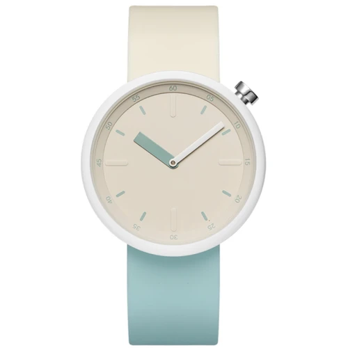 Silicone strap youth students watch colorful pointer women's quartz watches