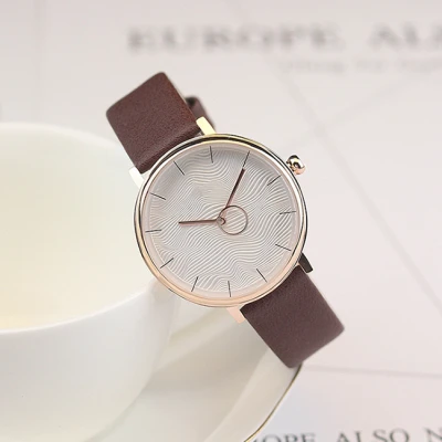 Classic Men Women Simple Pointer Clock Fashion Minimalist Wrist Watch