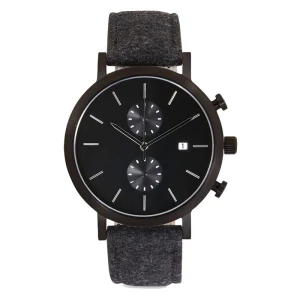 Custom High Quality Sapphire Crystal Glass watches Stainless Steel Back chronograph Watches for Men