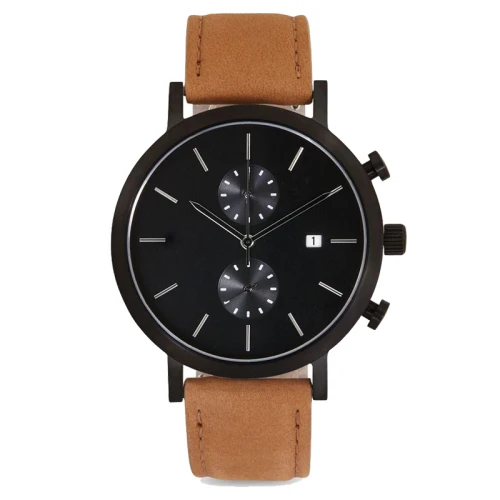 Custom your fashion men chronograph wrist watches minimalist business gift luxury men watches