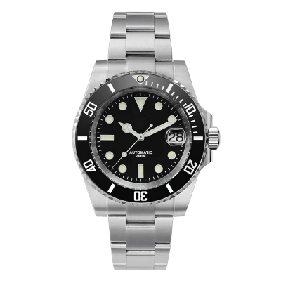 New Men Mechanical Wristwatch Luxury Ceramic Bezel Automatic Watch Sapphire Glass Watch for Men Relogio Masculino