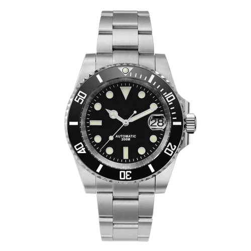 New Men Mechanical Wristwatch Luxury Ceramic Bezel Automatic Watch Sapphire Glass Watch for Men Relogio Masculino