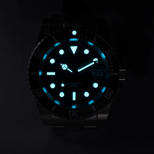 New Men Mechanical Wristwatch Luxury Ceramic Bezel Automatic Watch Sapphire Glass Watch for Men Relogio Masculino