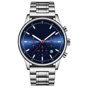 OEM/ODM Mechanical Movt Stainless Steel Watch 3ATM Waterproof Unisex Watch