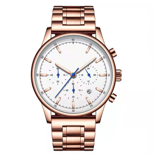 Classic Men Luxury Brand Watches Black Stainless Steel Minimalist Male Analog Clock Waterproof Quartz Men Wrist Watch
