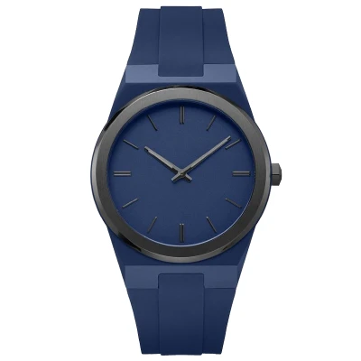 Fashion Custom Printed Logo Silicone Wristwatches Reloj Para Hombre Personalized Leather Men's Sport Vogue Watch