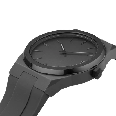 Japan Movement China Factory Handmade Water Resistant OEM Wholesale Silicone Watch Men