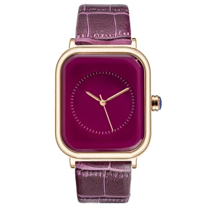 China factory wholesale trend design fashion square analog quartz watches