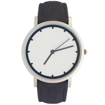 Custom Printed Logo Leather Women Quartz Waterproof Watches