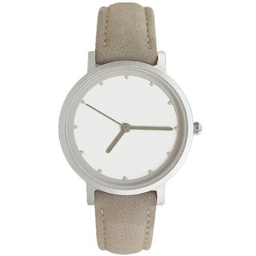 2021 Hot Selling Custom Printed Logo Leather Women Quartz Waterproof Watches