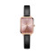 Woman watches top 2021 stainless steel personalizado watch Retro small square disc watch