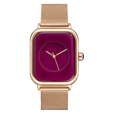 High quality square watch manufacturer fashion classic minimalist wristwatches women's watches