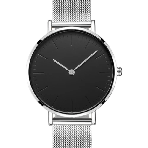 2021 China Manufacturer Wristwatch Rose gold Watch Women Stainless Steel Mesh Band