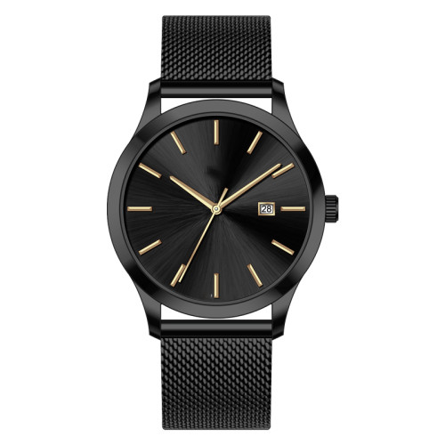 Custom Digital Watch Japanese Movement Waterproof Stainless Steel Quartz Watch