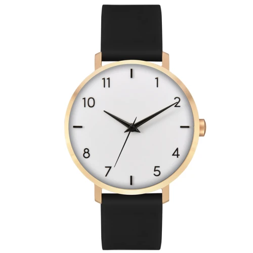 Custom watches wholesale leather wrist women chronograph men quartz sport watches