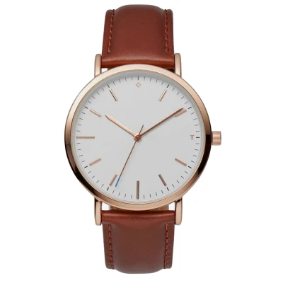 2021 New Minimalist Collection Classic Custom Logo Japan Movement Stainless Steel Quartz Watch