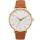 Luxury Women Watches Simple Dial Quartz Watch Leather Band Waterproof Wrist Watches for Ladies