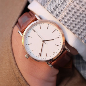 Minimalist Collection Classic Custom Logo Japan Movement Stainless Steel Quartz Watch