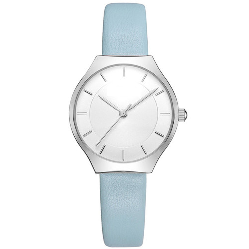 Elegant Women Watches Genuine Leather Simple Dial Quartz Reloj Life Waterproof Ladies Watch