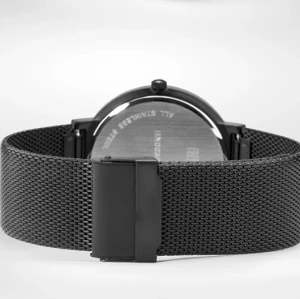 Hot sale simple waterproof classic stainless steel watch quartz watch