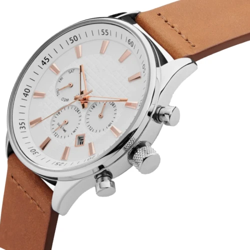 OEM Business Multifunctional Quartz Movement Stainless Steel Men Watches Wholesale Stainless Steel Watch