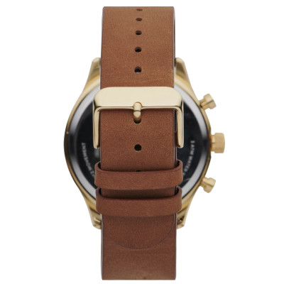 Fashion Business Quartz Multifunction Waterproof Date Luminous Gold Watches Mens