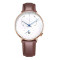 Top Brand Quartz Watch Fashion Men Watches Minimalist Stylish Mesh Steel Waterproof Wristwatch Hot Sale