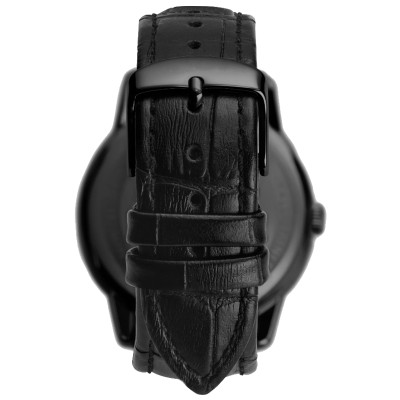 Better Price Custom Quartz Brand Watches With Date Crocodile Leather Watch Strap