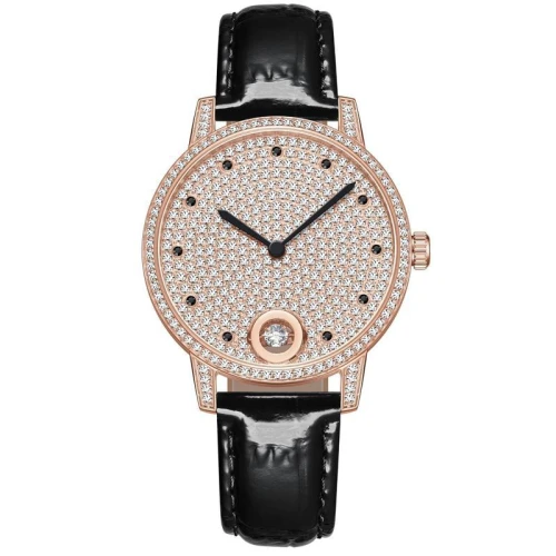 Leisure diamond inlaid ladies watch trendsetter fashion large dial quartz watch sky star watch