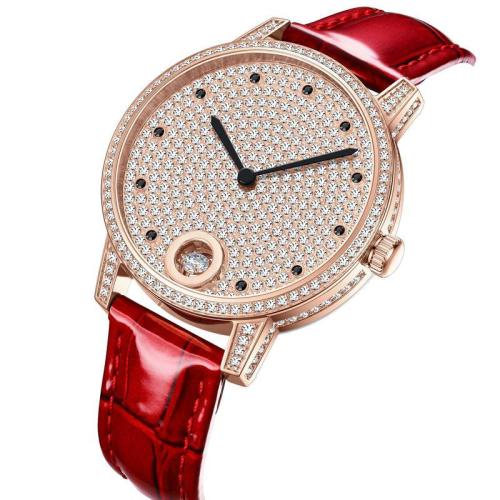 Top Brand Women Watches Luxury Full Diamond Watch Ladies Custom Alloy Band Round Quartz Wristwatch Reloj