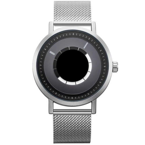 316L stainless steel case minimal mesh band unique luxury famous brand custom watches men wrist