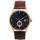 Simple genuine leather japan movement unisex quartz watch for men and women