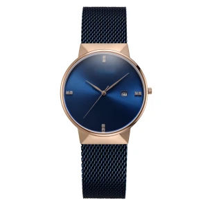 2022 Fashion Luxury Custom Logo Leather Strap Minimalist Watch Men Women Wrist Quartz Watches
