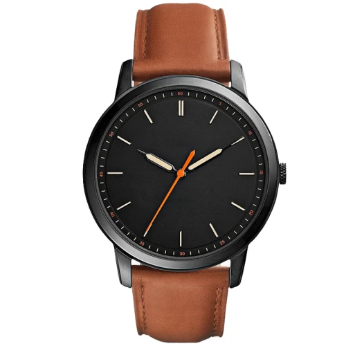 Custom Brand Logo Men's Watches Luxury Relojes Japanese Miyota Quartz Ultra Thin Wristwatches