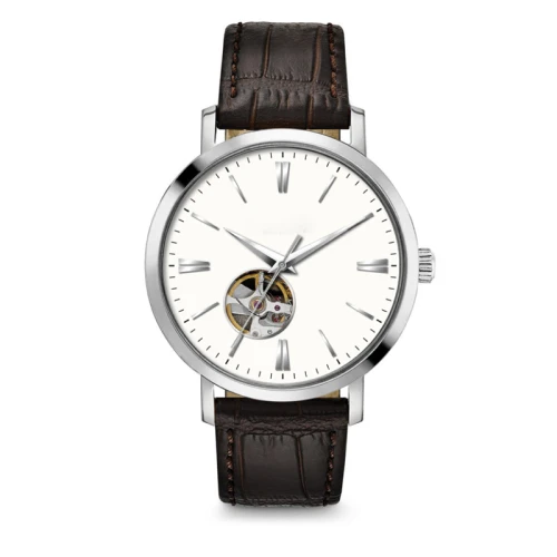Hot Sale Brand Luxury Mens Watches Minimalist Factory Custom Logo Quartz Watch Classic Leather Wristwatch Wholesale