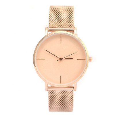 Stainless Steel Fashion Elegant Style Woman Watch New Model Hot Sell Quartz Watch