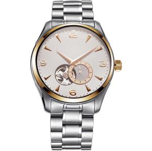 Ya Kang Men's Watches Luxury Brand Fashion New Design Watch Stainless Steel Mechanical Men Wristwatch