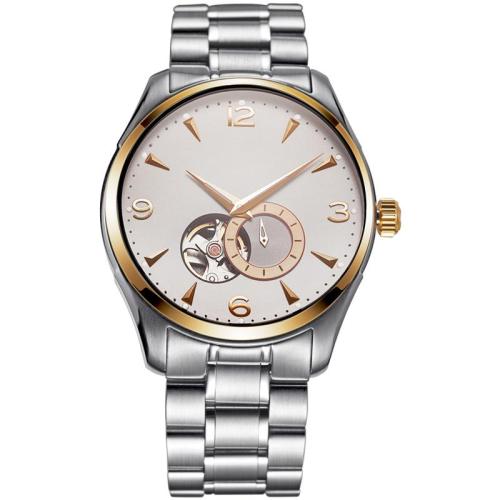 Wholesale custom logo watches female wrist luxury stainless steel automatic men quartz watch