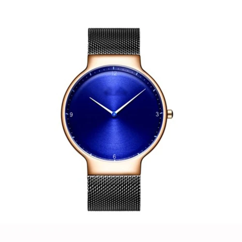 Men Watches Simple Calendar Waterproof Your Own Logo Quartz Watches Wholesale Sports Business Black Luxury Mens Wristwatch