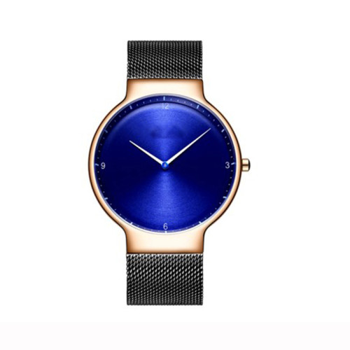 2021 Mens Watches Top Brand Luxury Black Round  Quartz Watch Man Waterproof Male Wristwatch Men