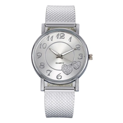 2021 Hot Sale Women Bracelet Luxury Watch Brand Ladies Dress Watch Leather Casual Silver Quartz Lady Wristwatches